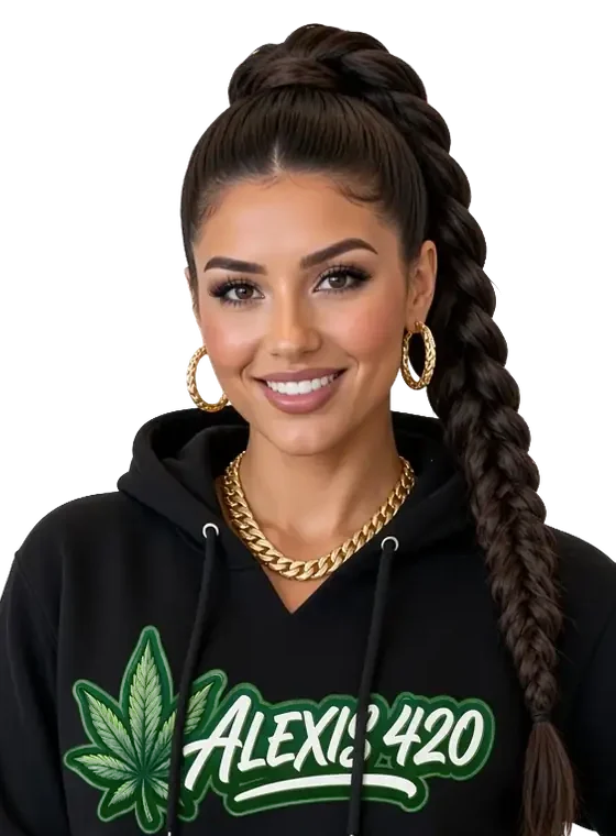 Alexis, an AI-generated host
